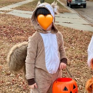 Squirrel Halloween Costume Size Small 6-7 yrs